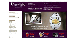 Desktop Screenshot of memorialgallerypets.com